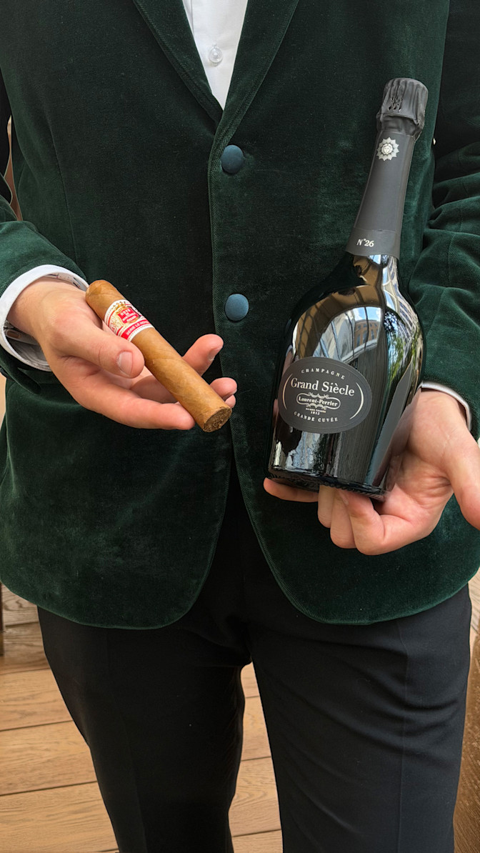 Hoyo de Monterrey and Laurent Perrier Grand Siècle No.26 Cigar Masterclass at The Garden Room