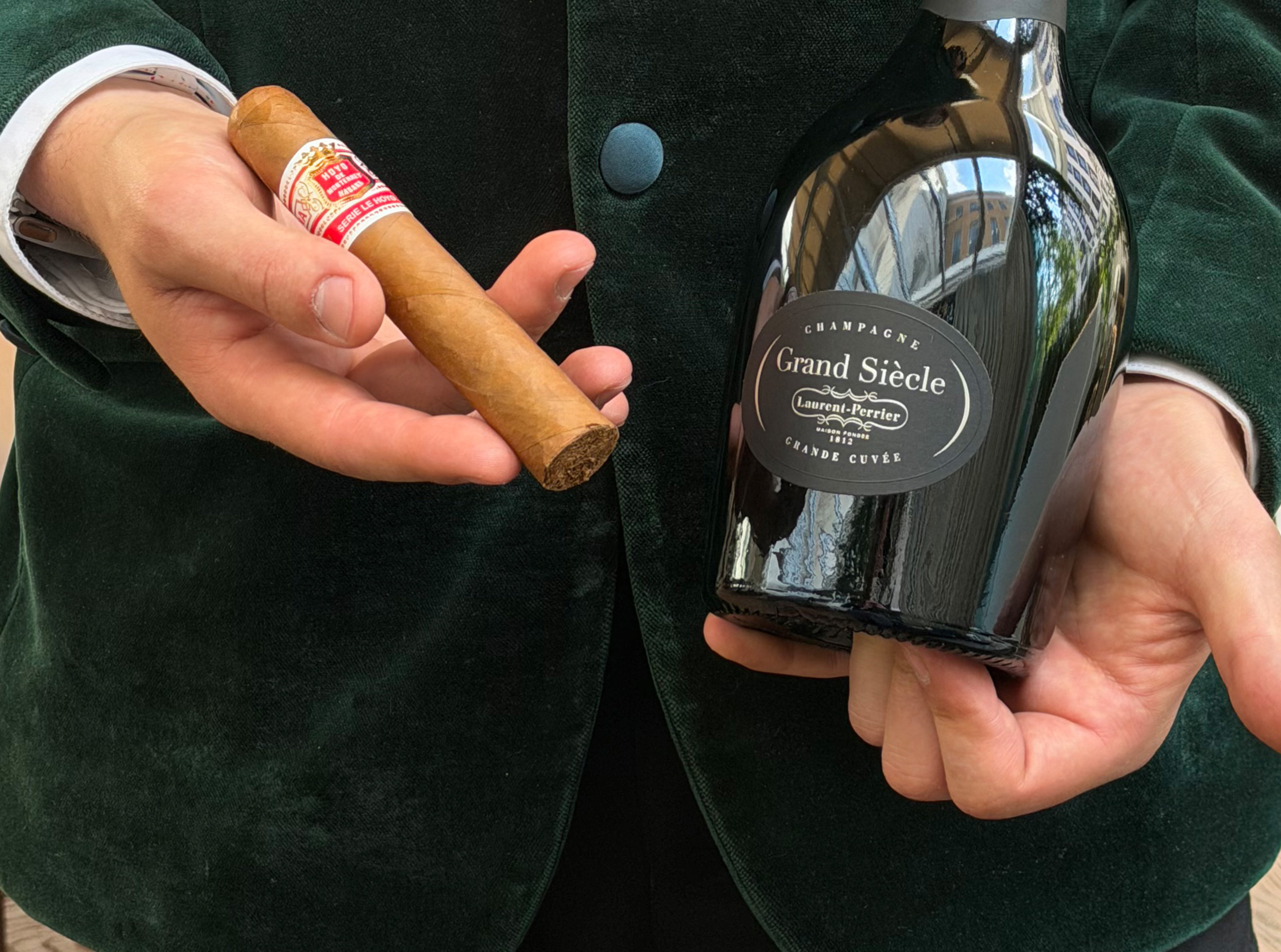 Hoyo de Monterrey and Laurent Perrier Grand Siècle No.26 Cigar Masterclass at The Garden Room