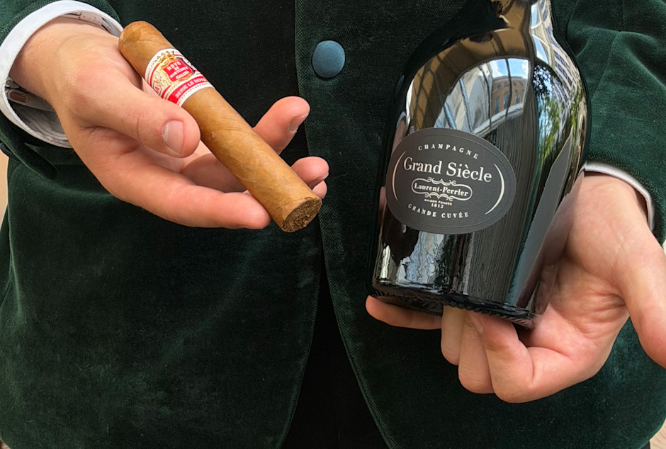 Hoyo de Monterrey and Laurent Perrier Grand Siècle No.26 Cigar Masterclass at The Garden Room