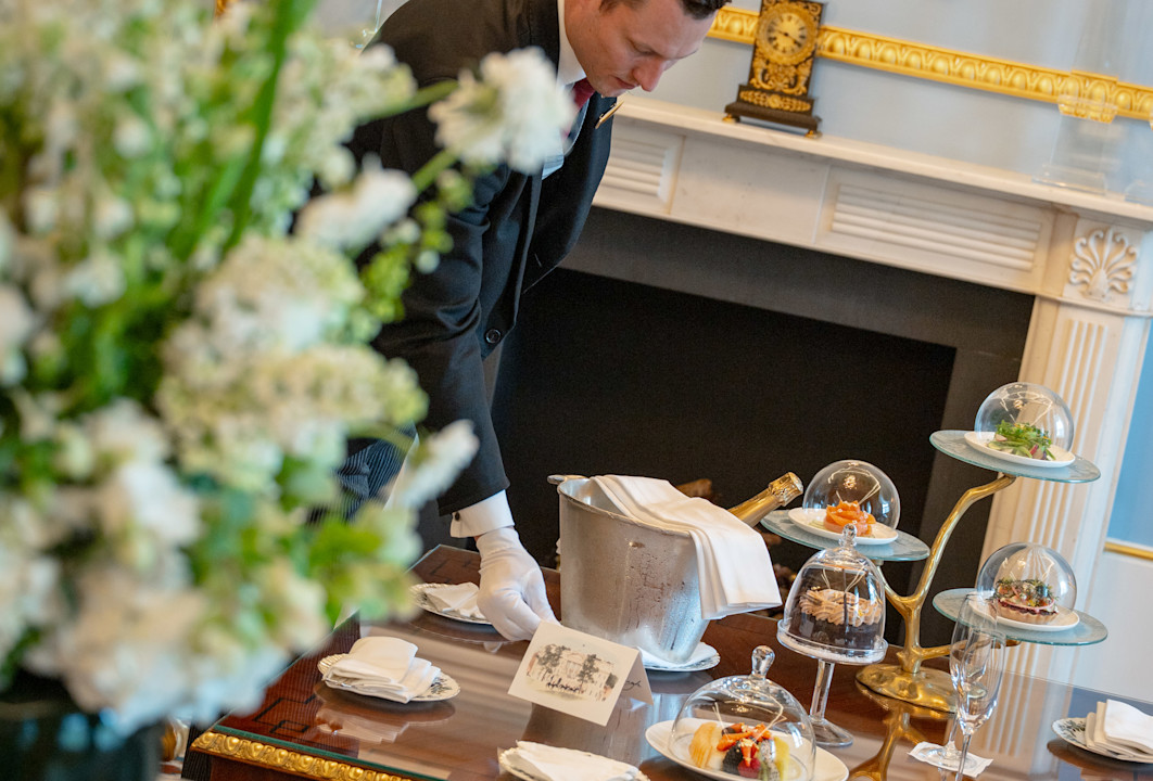 Butlers Amenity Set Up