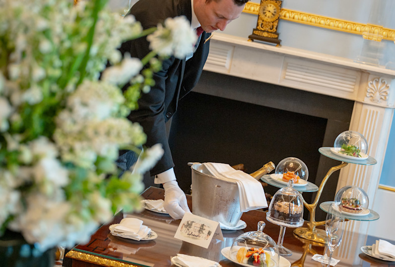 Butlers Amenity Set Up