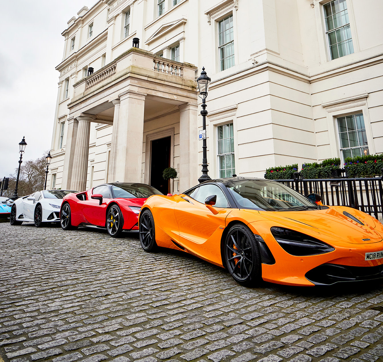 Supercars at The Lanesborough