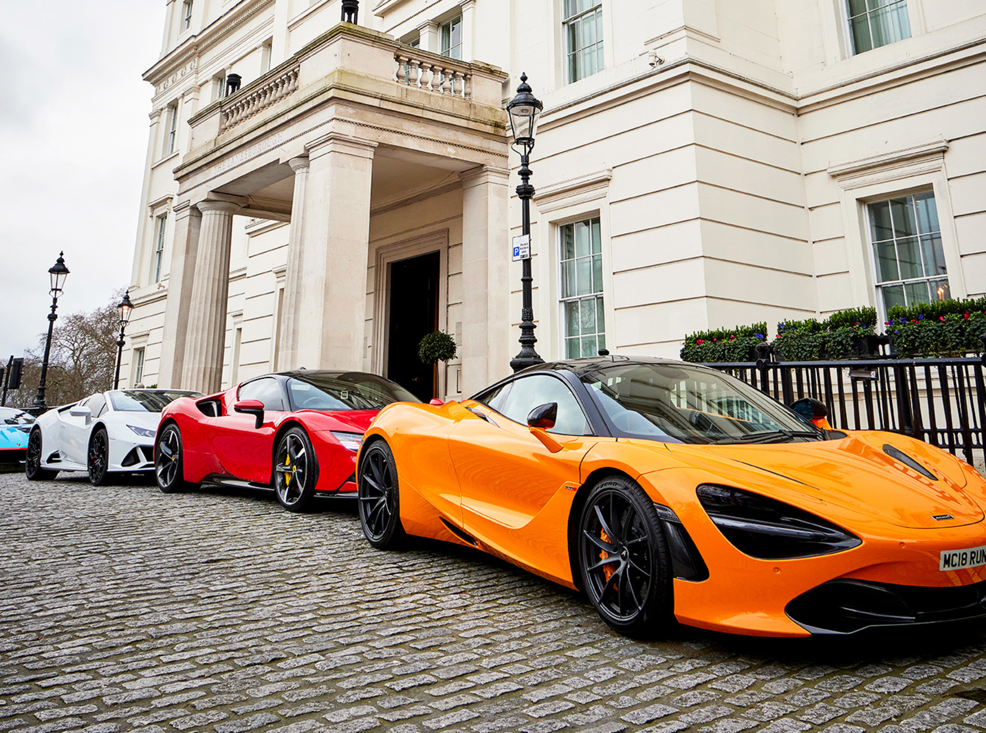 Supercars at The Lanesborough