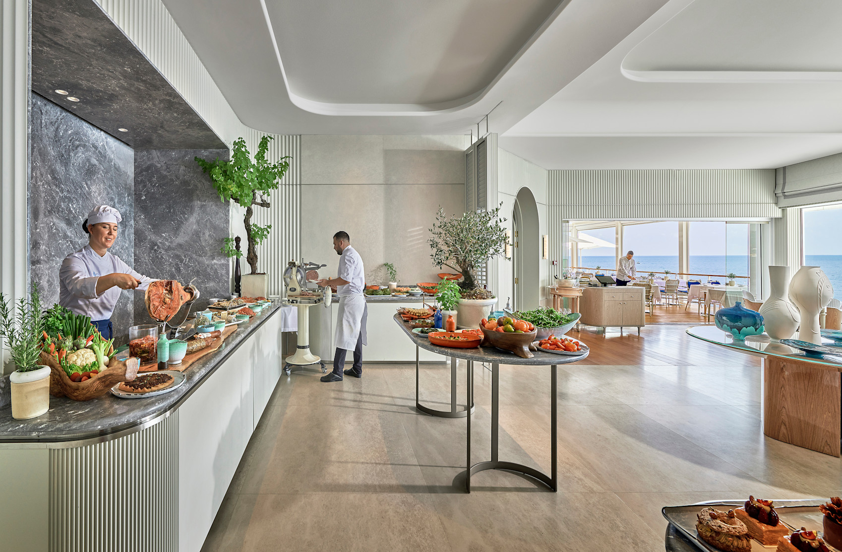 HDC - Buffet lunch at Eden-Roc Restaurant