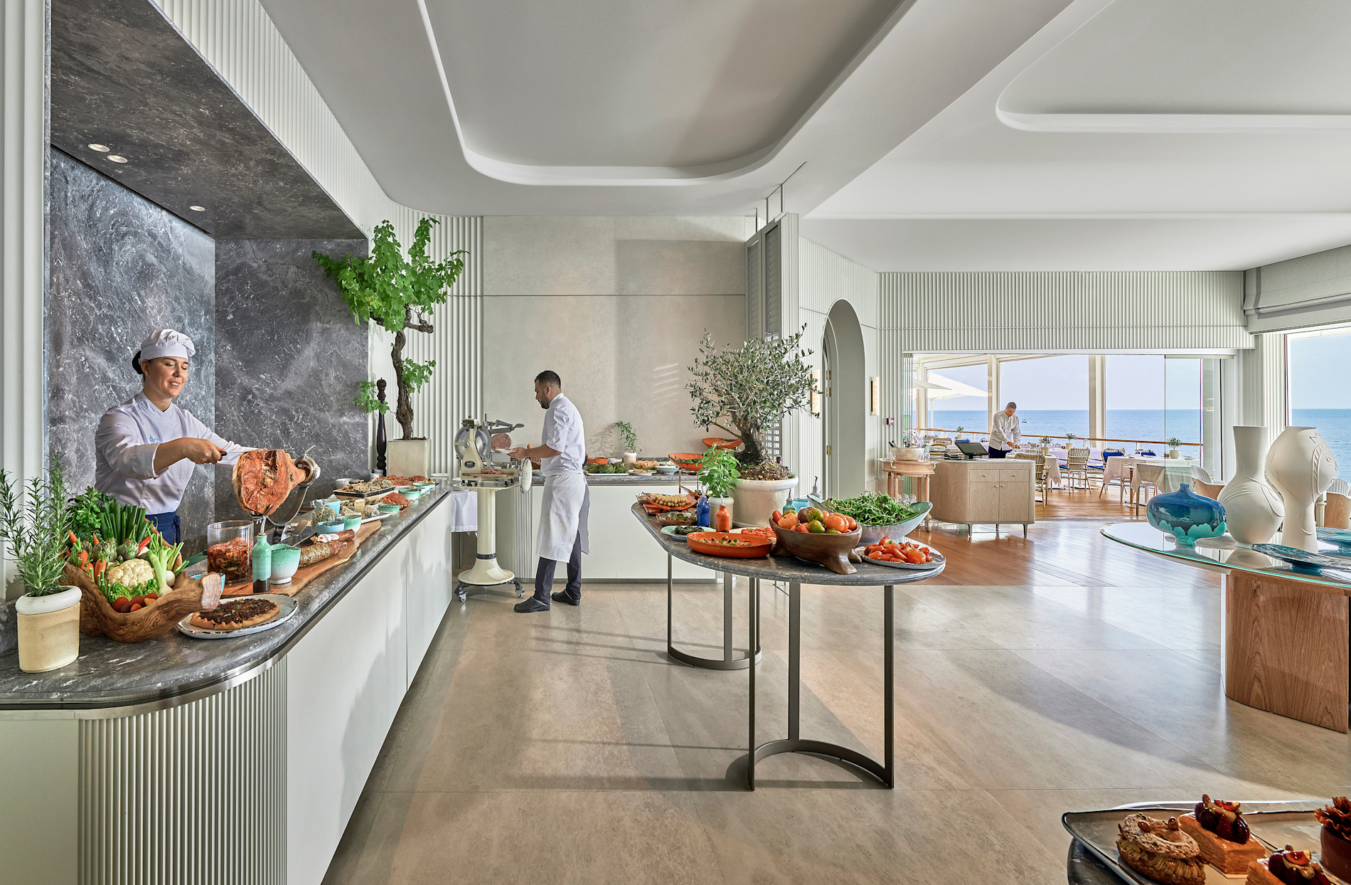 HDC - Déjeuner buffet au Restaurant Eden-Roc