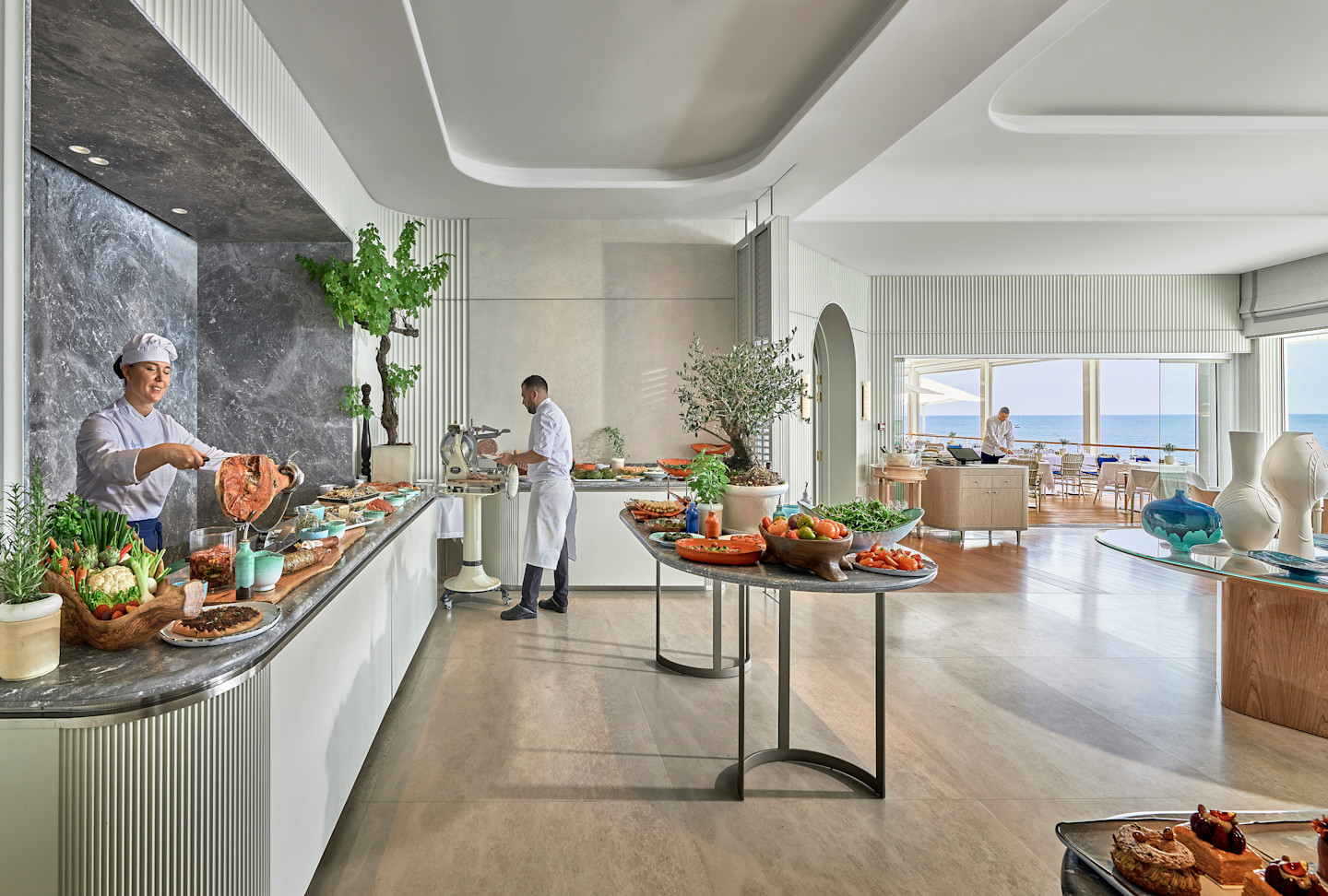 HDC - Buffet lunch at Eden-Roc Restaurant