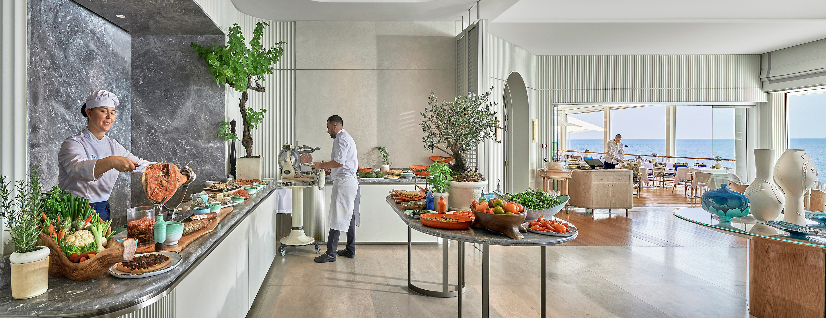 HDC - Buffet lunch at Eden-Roc Restaurant