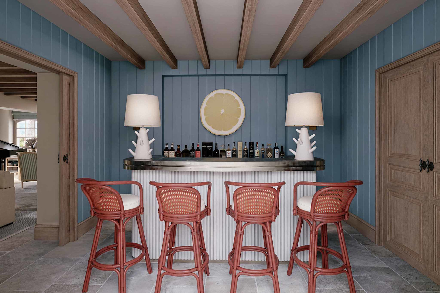 HDC - Villa La Guettière bar