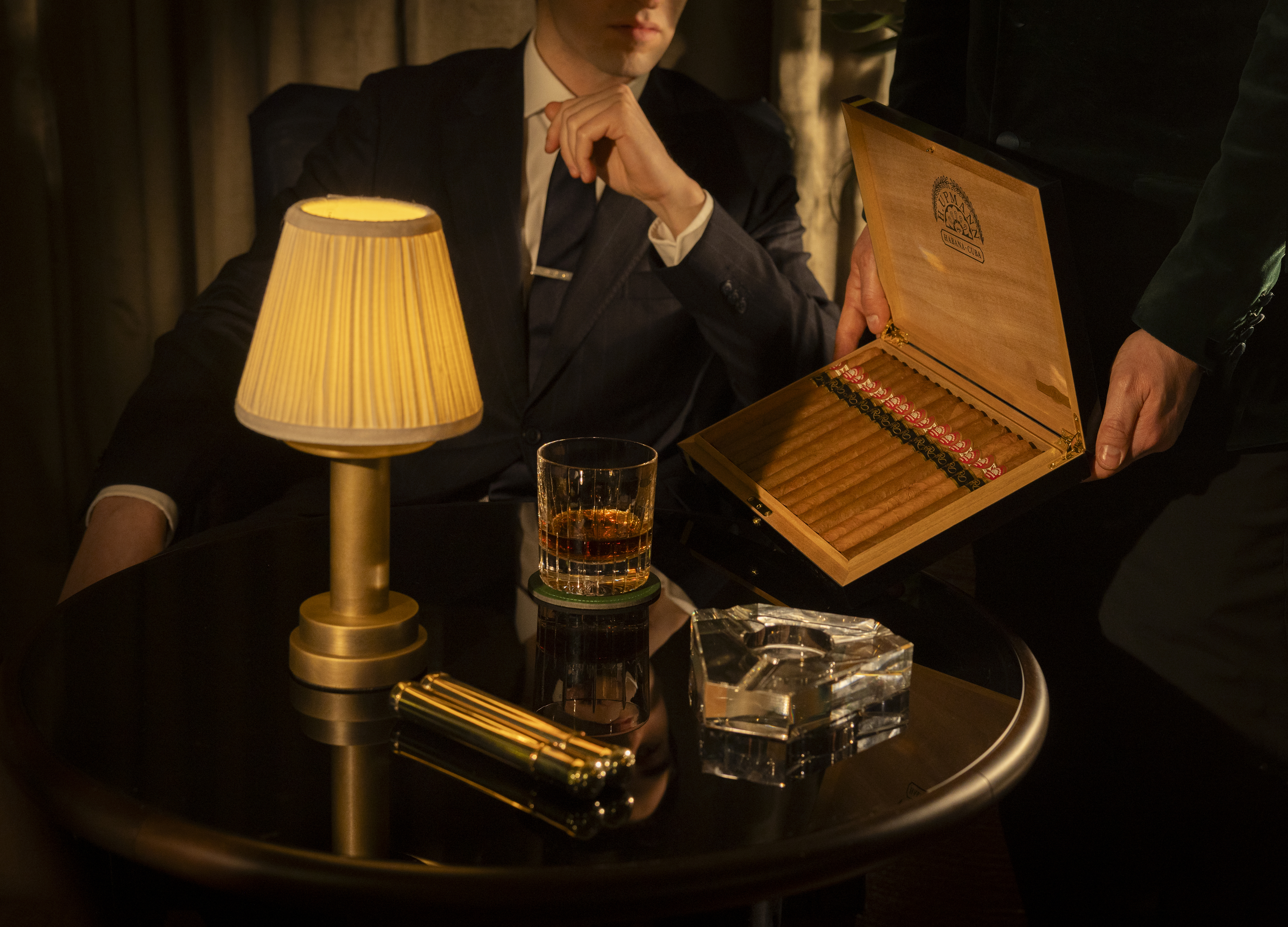Cigars at The Garden Room at The Lanesborough