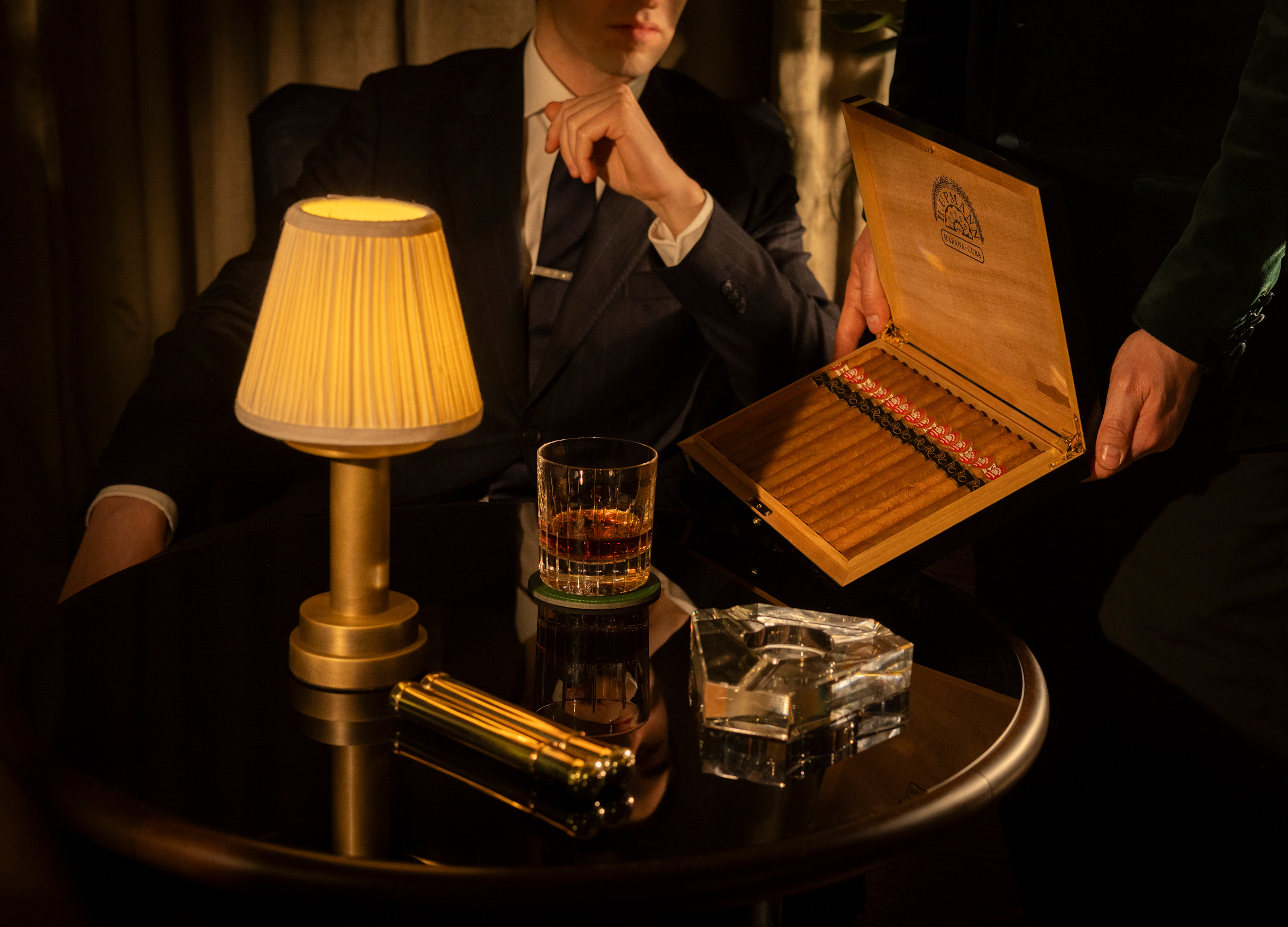 Cigars at The Garden Room at The Lanesborough