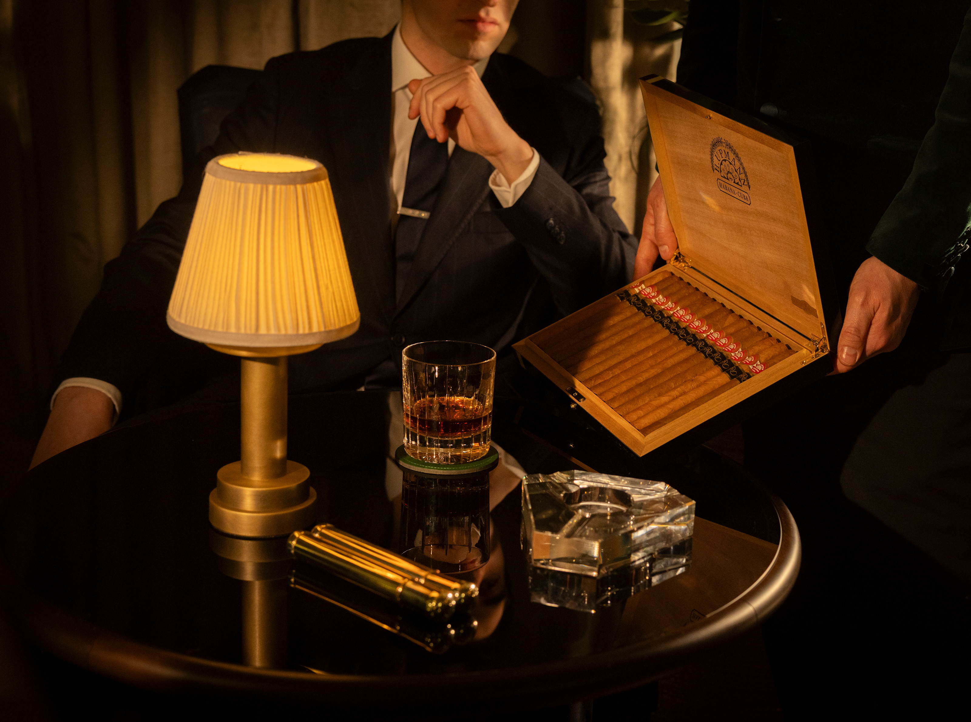 Cigars at The Garden Room at The Lanesborough
