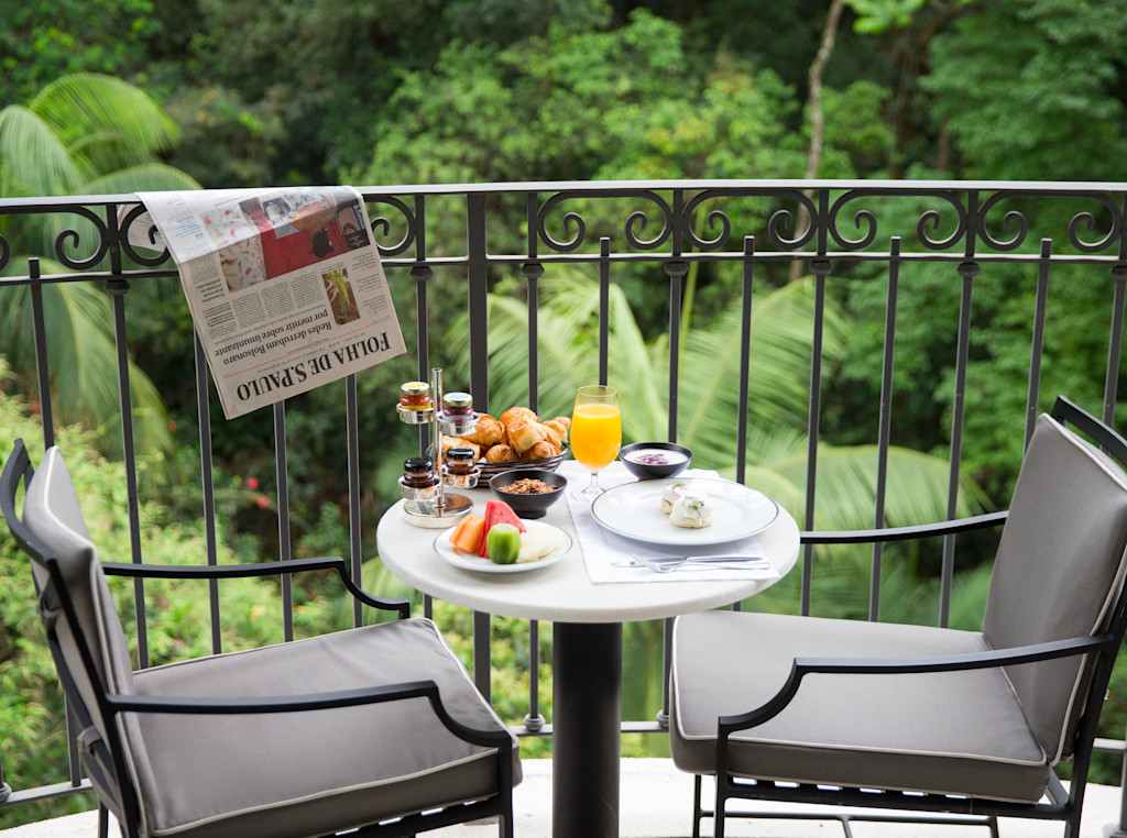 SAO - Balcony - Breakfast