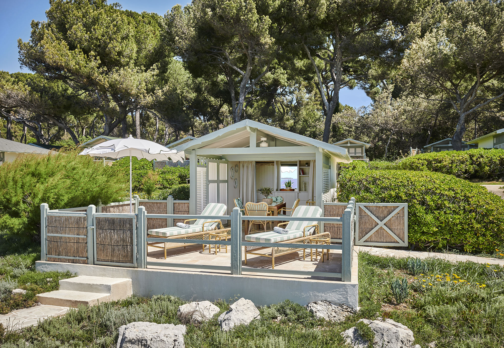 Private Cabanas in Antibes | Hôtel du Cap-Eden-Roc