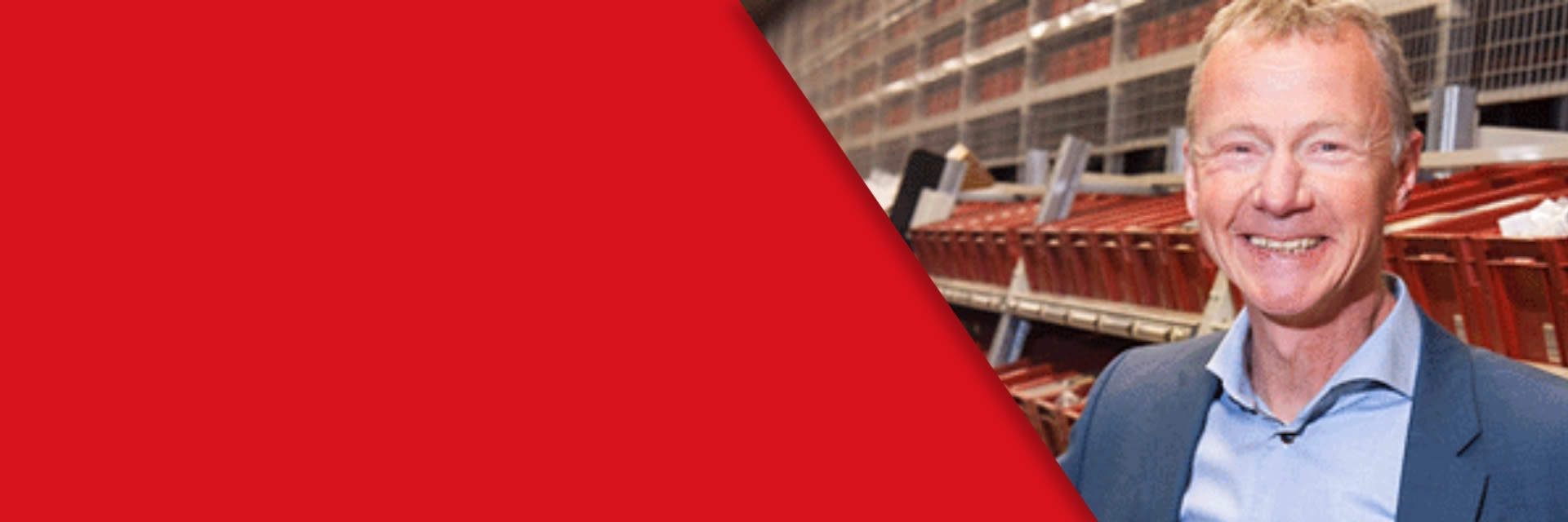 Header met afbeelding van huidige directeur.