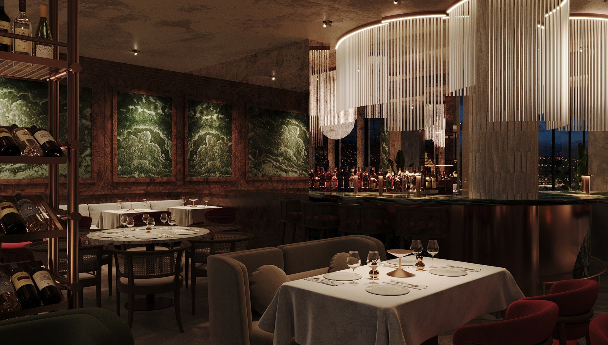 Olives restaurant banner