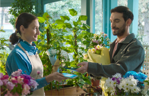 instant transfers - qr