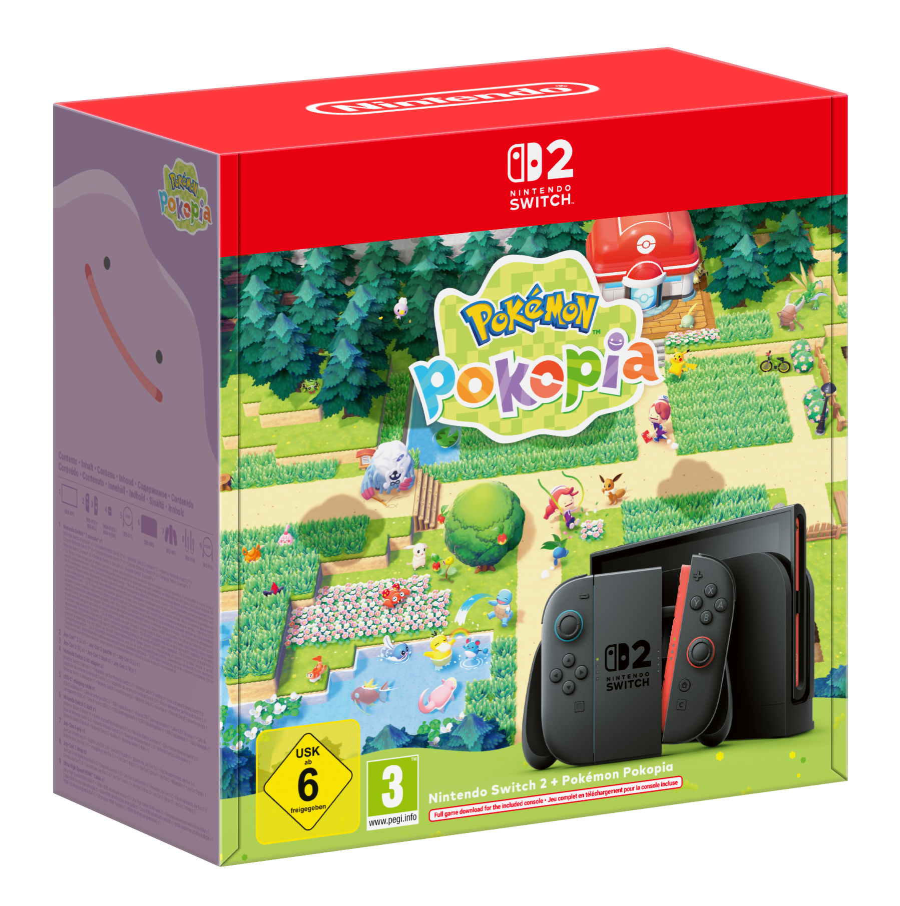 Nintendo Switch 2 + Pokémon Pokopia (Fyndvara klass 1)
