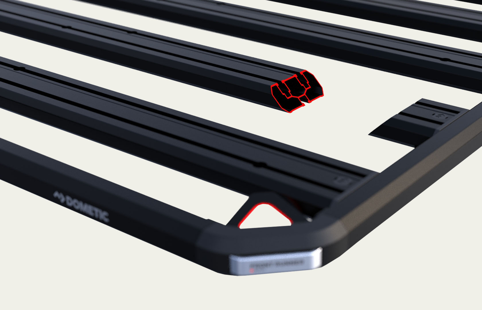 Slimline 3 Querleisten Material