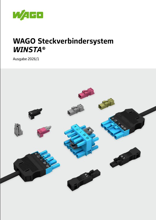 WAGO Steckverbindersystem WINSTA®, 2026/1 - Katalog