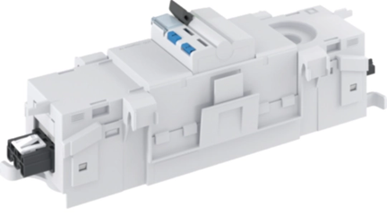 Distribution board for installation trunkings with ARF516D Winsta front mounted