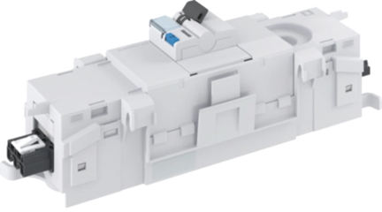 Distribution board for installation trunkings with ADA510D Winsta front mounted