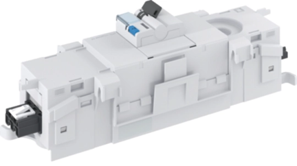Distribution board for installation trunkings with ADA516D Winsta front mounted