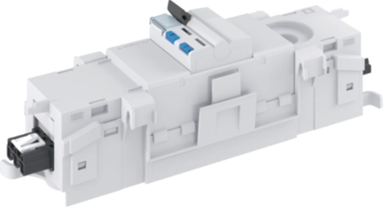 Distribution board for installation trunkings with ARF513D Winsta front mounted