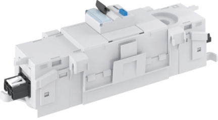 Distribution board for installation trunkings with CDA516D Winsta front mounted
