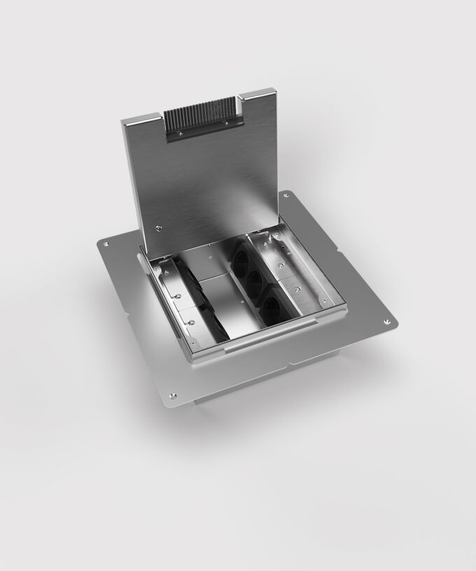 8908HB Hohlbodentank: max. 8 x Schuko