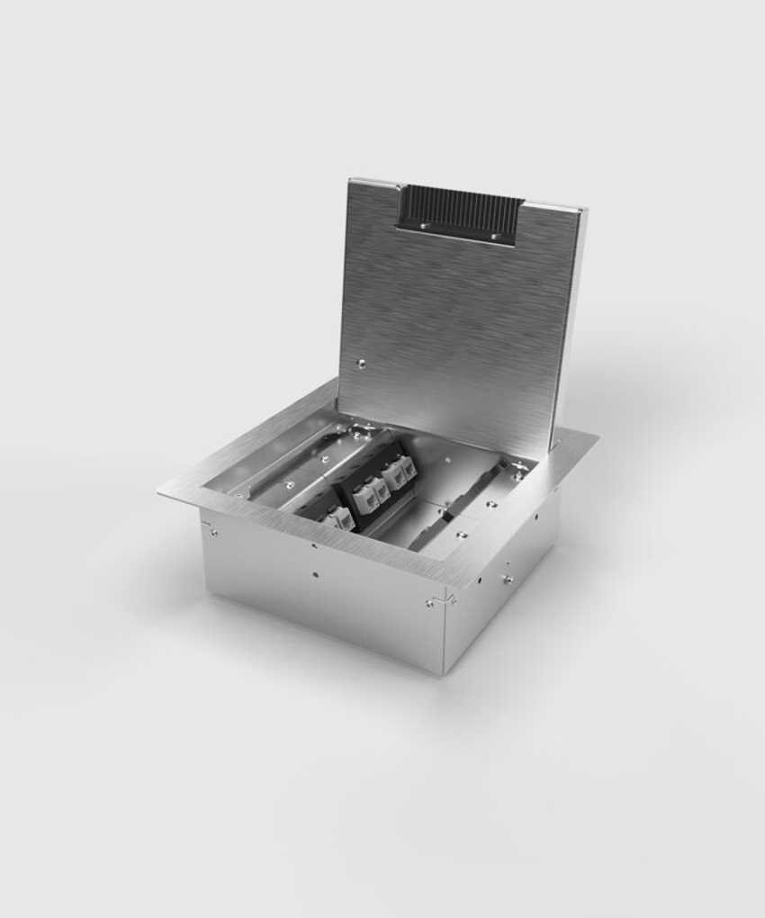 9208BB Hohlbodentank: max. 8 x Schuko