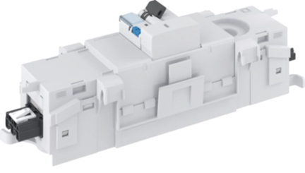 Distribution board for installation trunkings with ADA510D+SPC203N Winsta front
