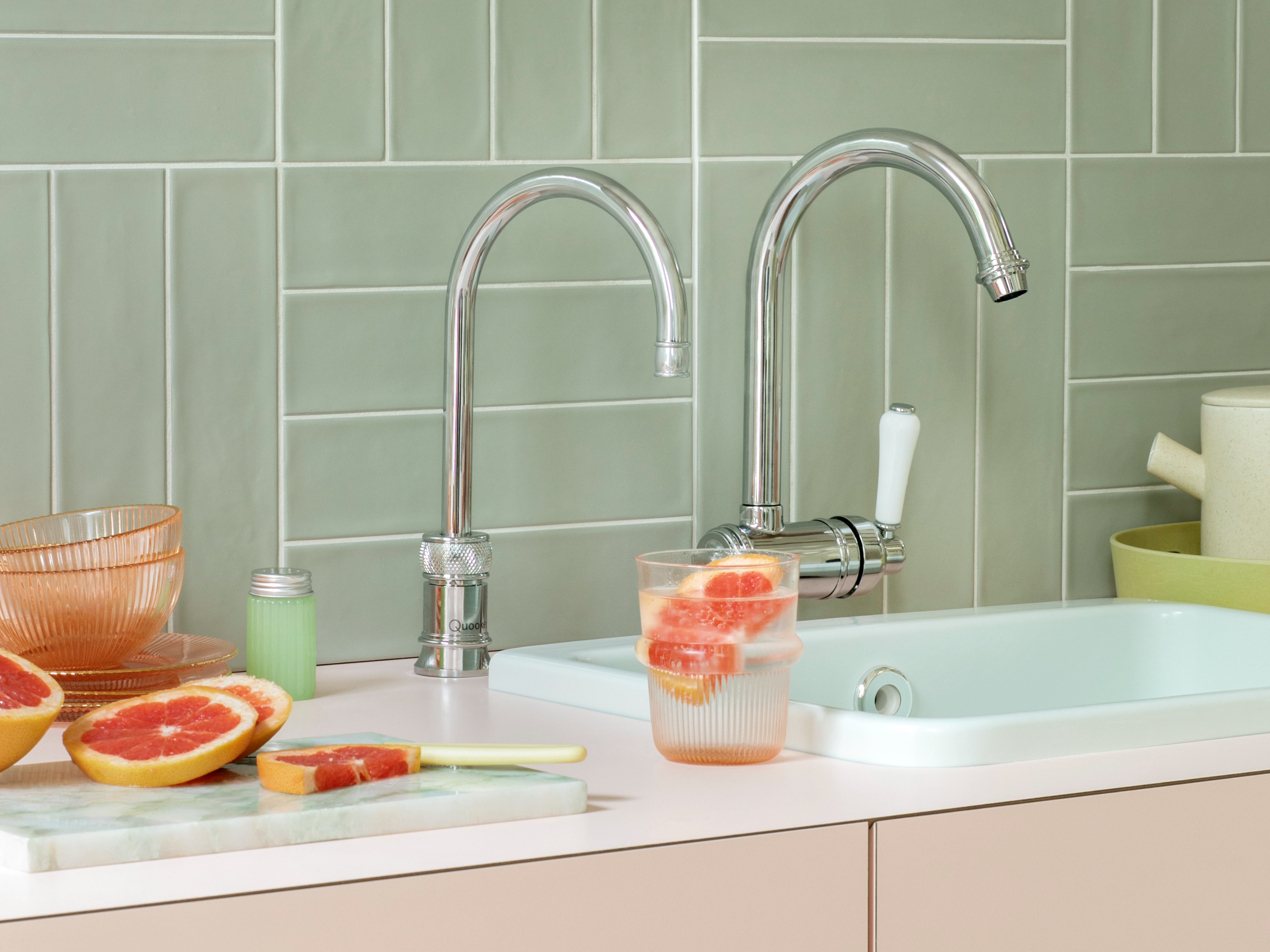 Quooker Nordic single tap | A Quooker tap to pair with any kitchen tap