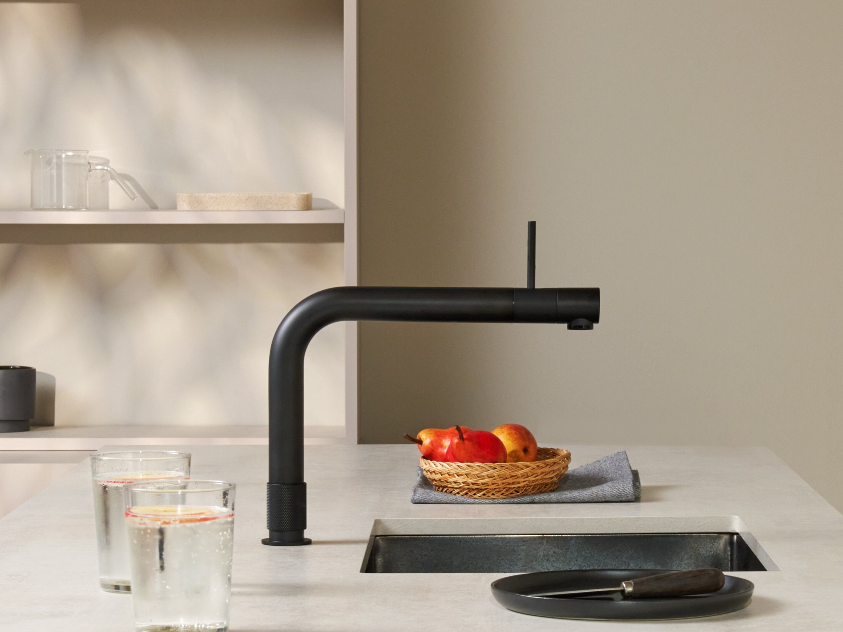 Quooker Front in Schwarz