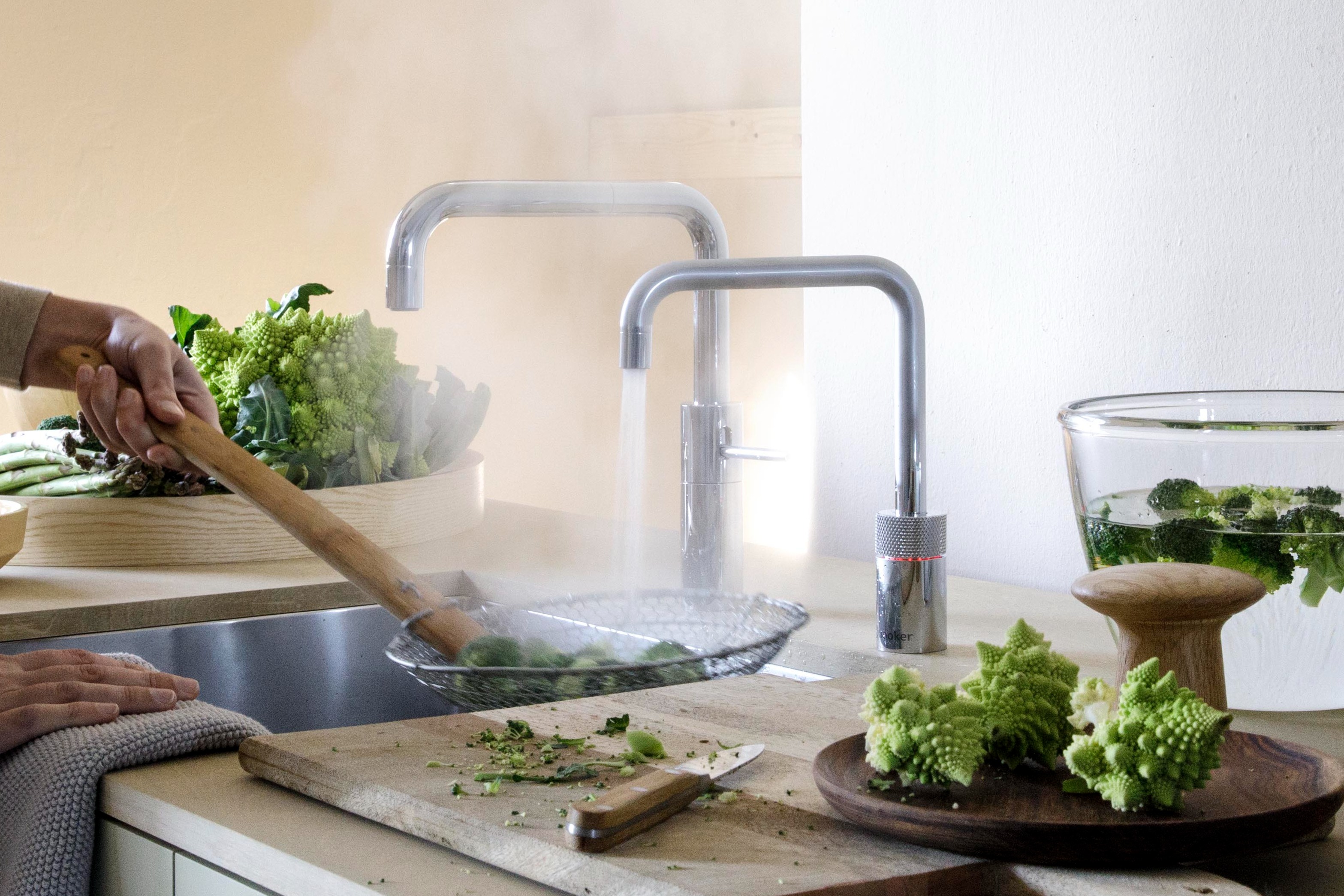 Quooker Nordic Twintaps | Uma torneira de água a ferver e uma