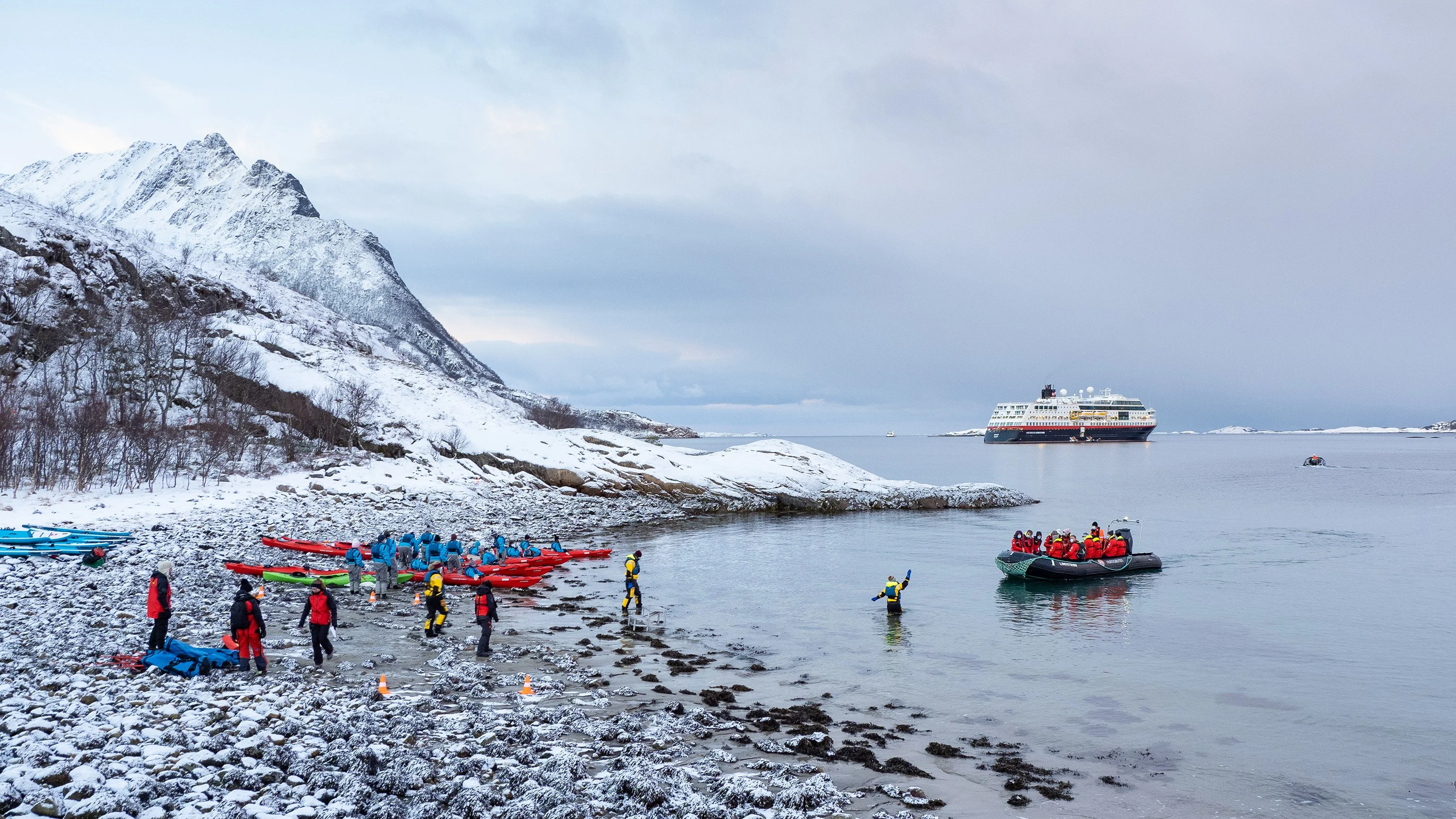 Eine Kreuzfahrt? Nein! Eine Expeditions-Seereise!