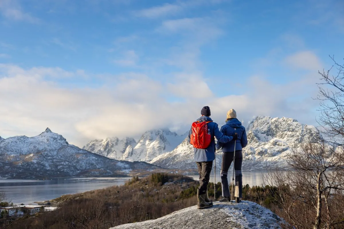 Norway Lofoten Hiking HX 45781 Photo Espen Mills