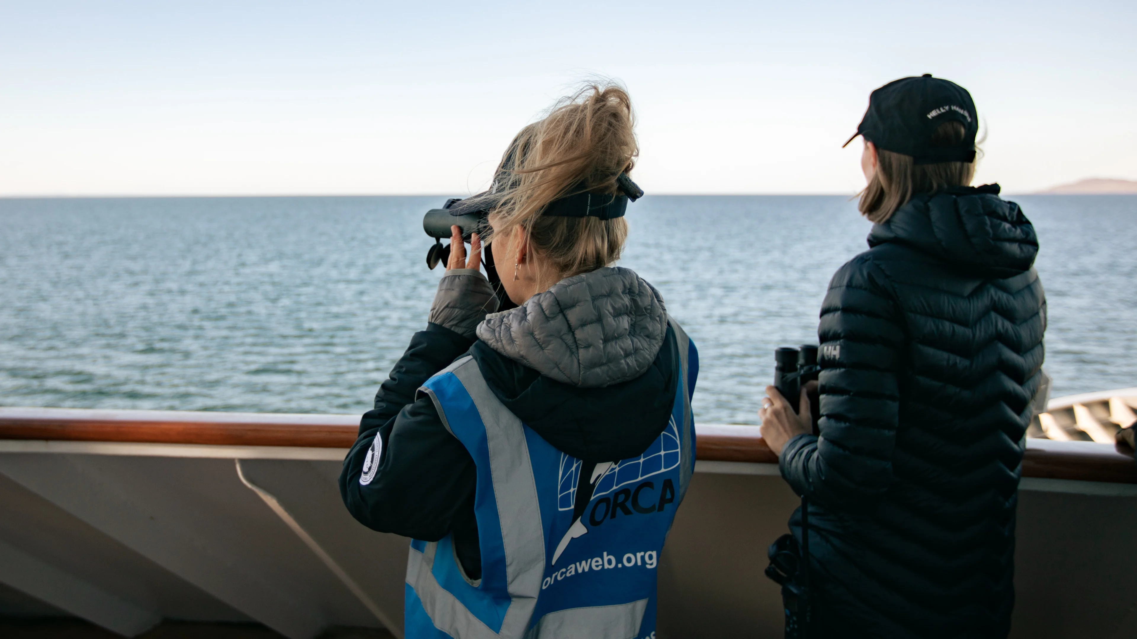 ORCA Specialist onboard MS Maud. Photo: Tom Woodstock / Ultrasharp