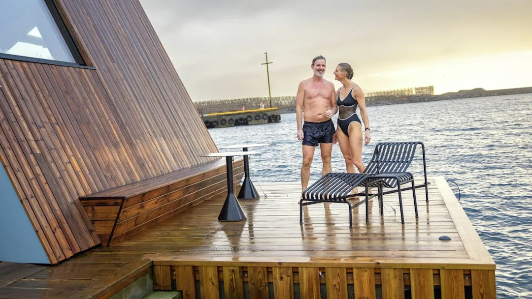 Sauna and cold plunge, Norway