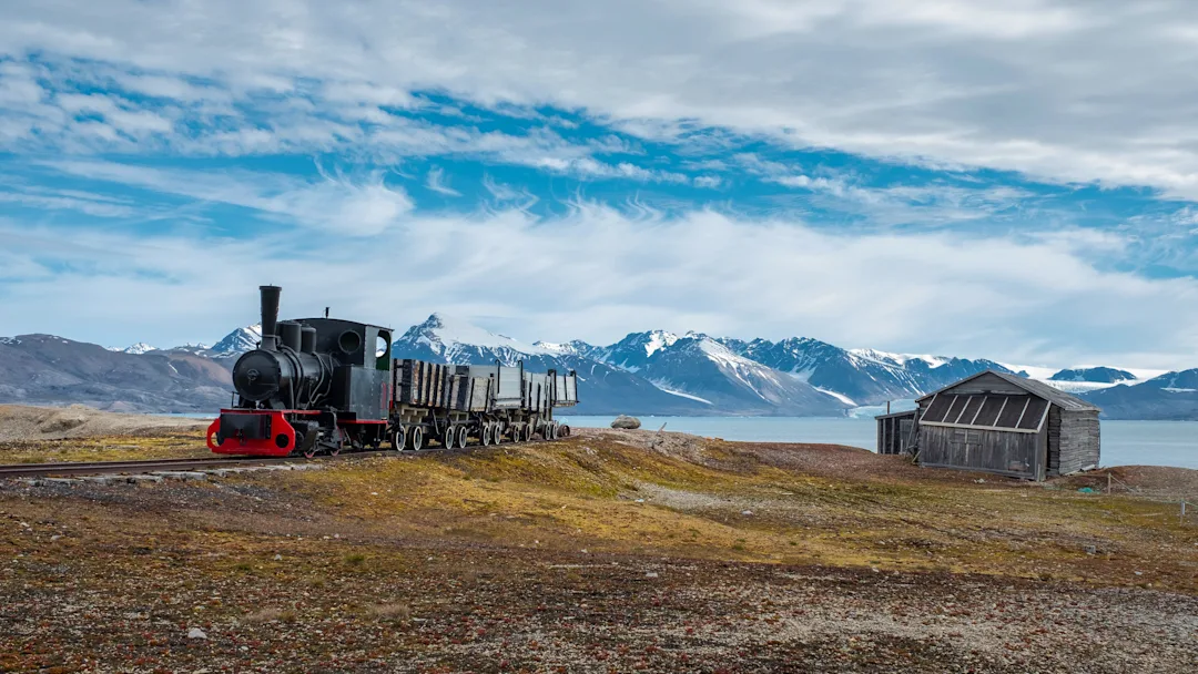 Ny-ålesund Svalbard. Photo: Stefan Dall