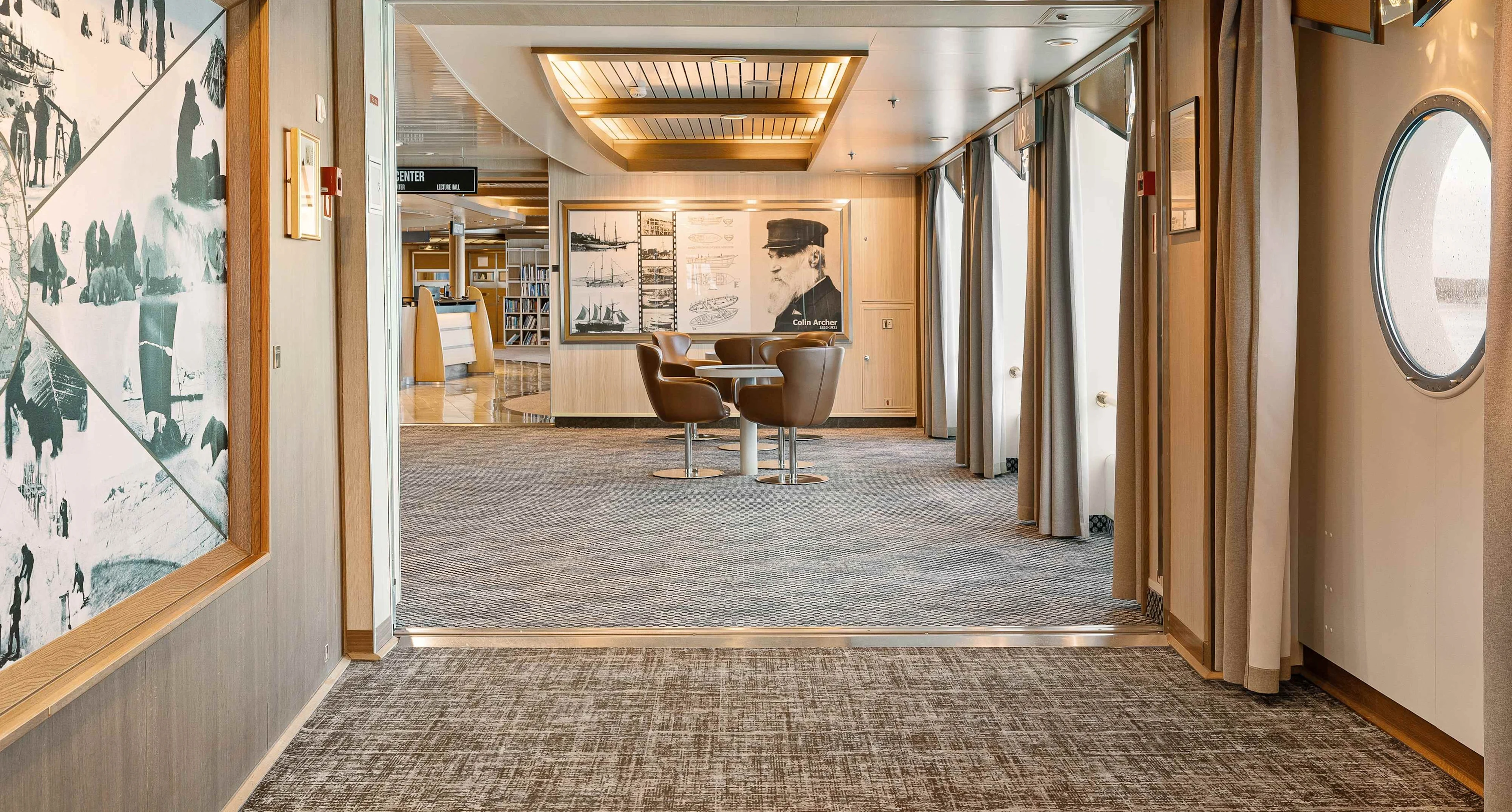 Hallway - MS Fram - 03 - Espen Mills - crop