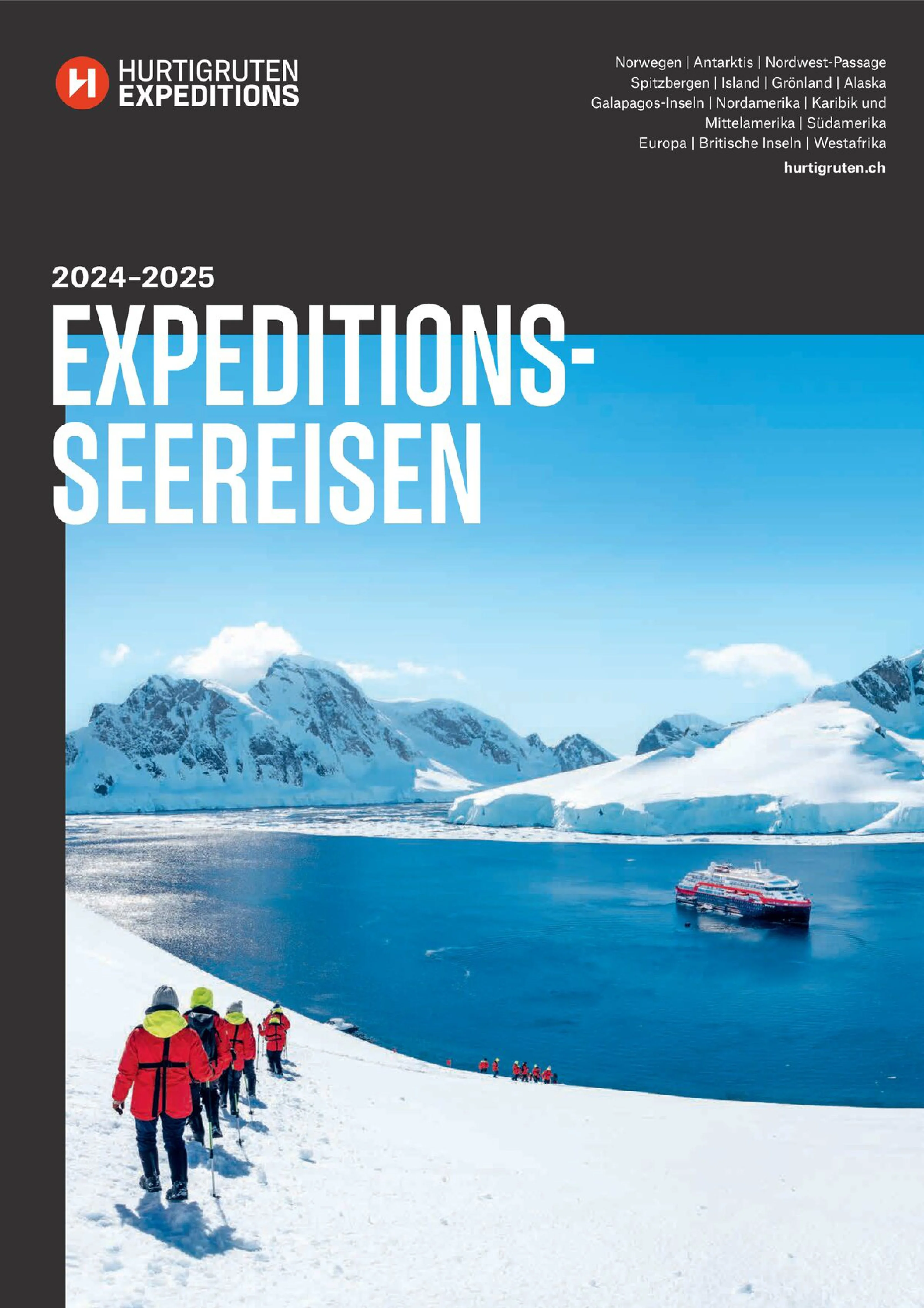 Katalog Expeditions-Seereisen, Saison 2024-2025