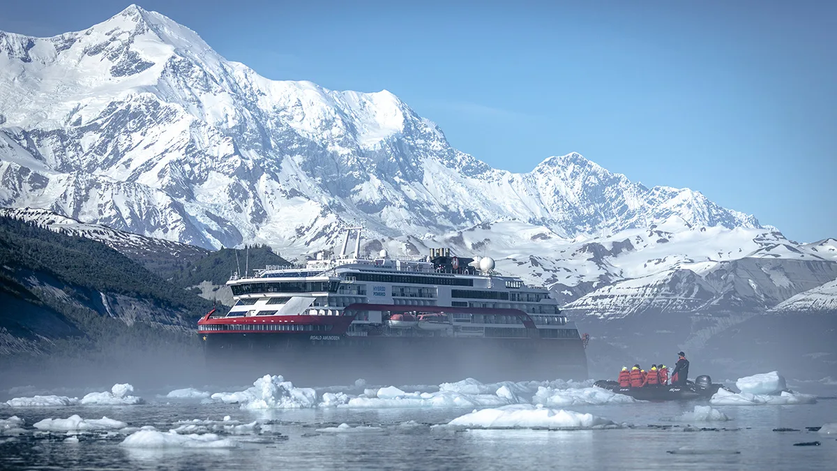 Vildmark, glaciärer och kultur (Sydgående)