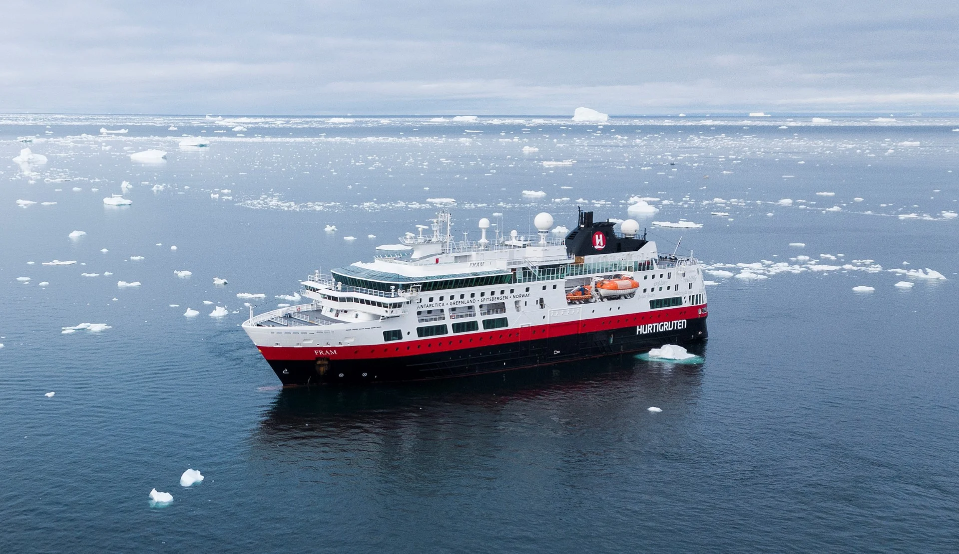 MS Fram, Greenland - Photo: Stian Klo