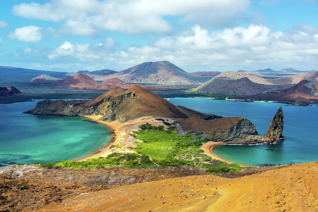  Beautiful view of Bartolome Island, Galápagos, Ecuador. Credit:  DC Colombia - Getty Images / Hurtigruten