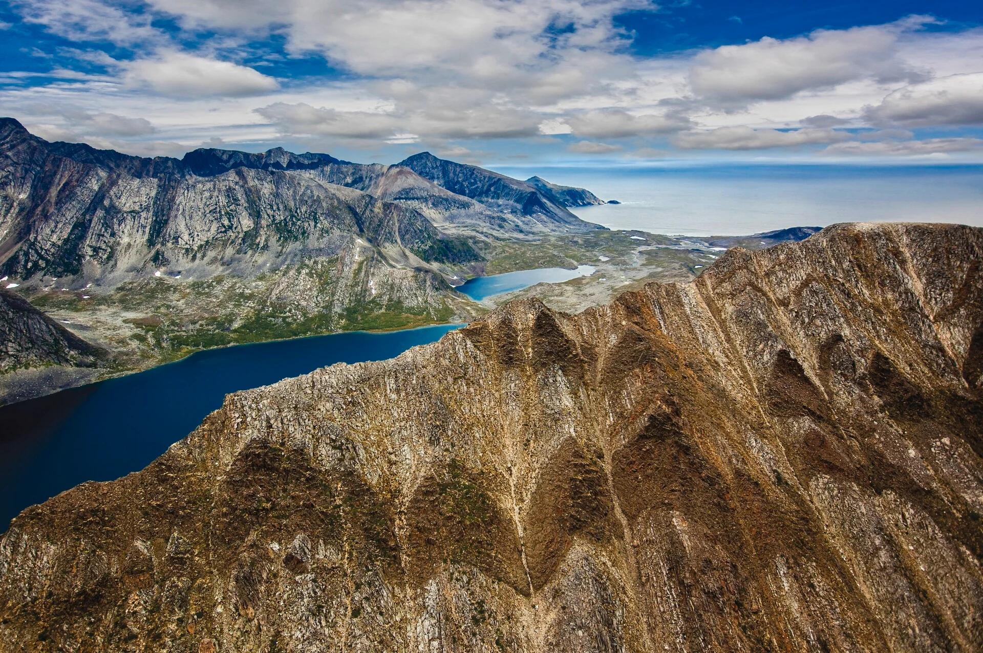 The Torngat Mountains are a mountain range on the Labrador Peninsula at the northern tip of Newfoundland and Labrador and eastern Quebec. Credit: Newfoundland and Labrador Tourism