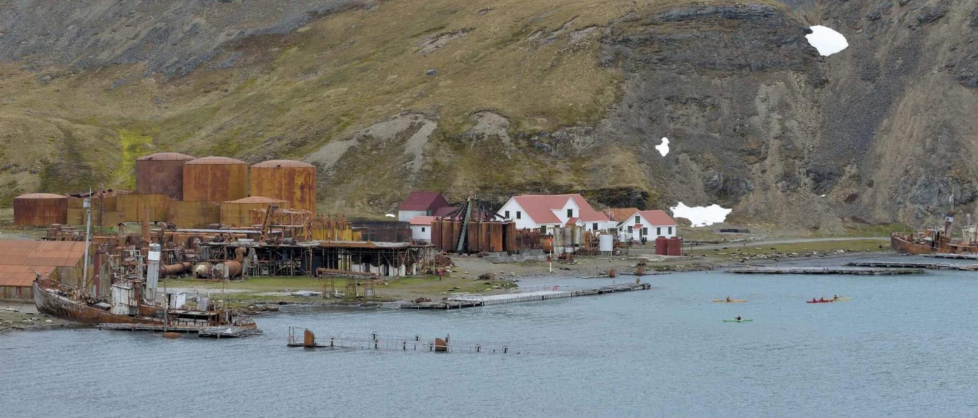 Grytviken, South Georgia. 
Photo: Marsel van Oosten