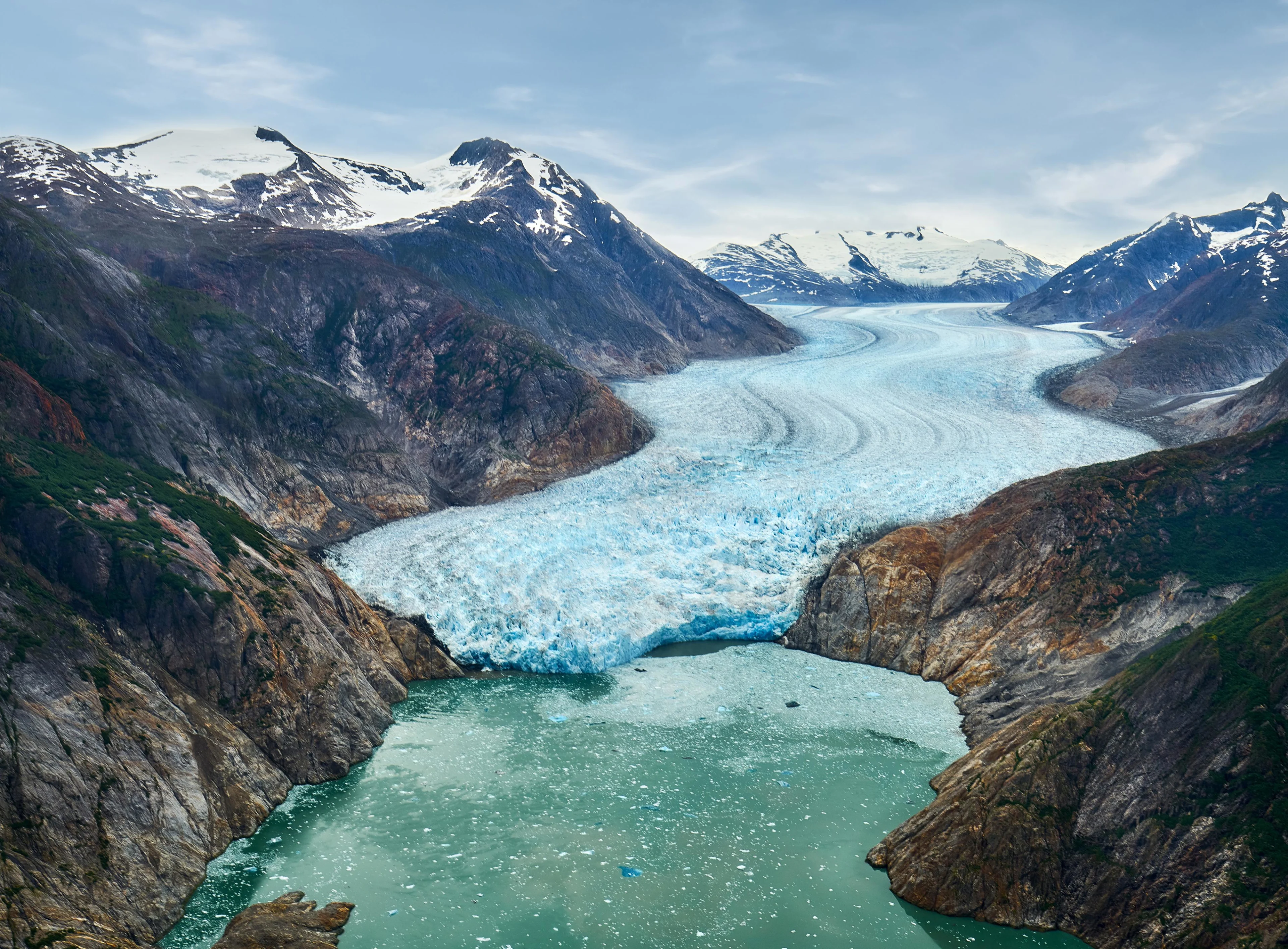 The glaciers of Prince William Sound, Juneau, Alaska. Credit: Ashton Ray Hansen. 