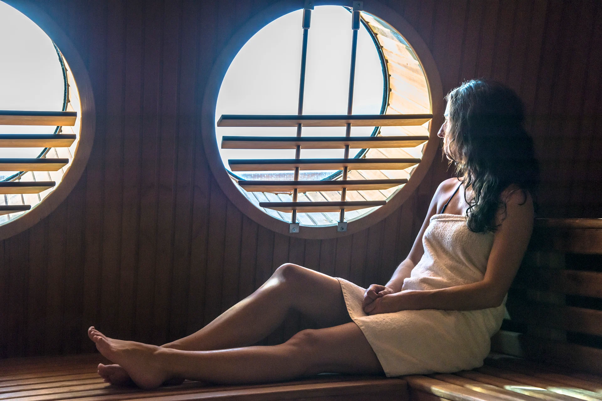 Nina In Sauna Leaks