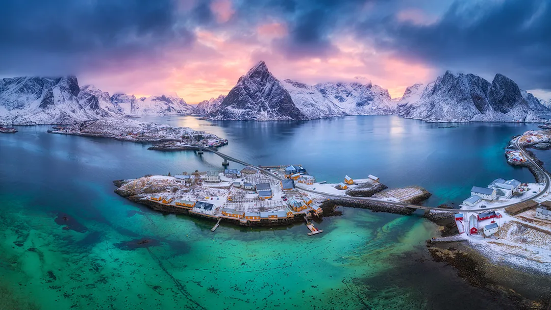 Hamnoy in Lofoten Isalnds, Norway. Credit: Shutterstock