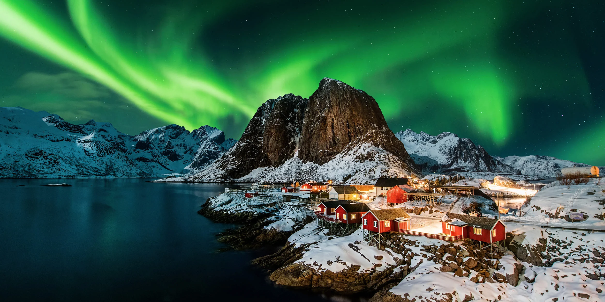 Reine is an authentic living fishing village in Lofoten, Norway.